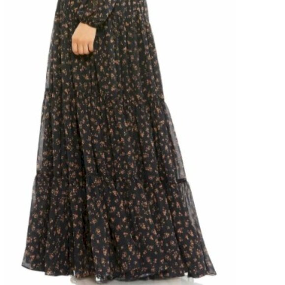 Mac Duggal Floral Tiered Gown Size 2 New NWT - Picture 8 of 8